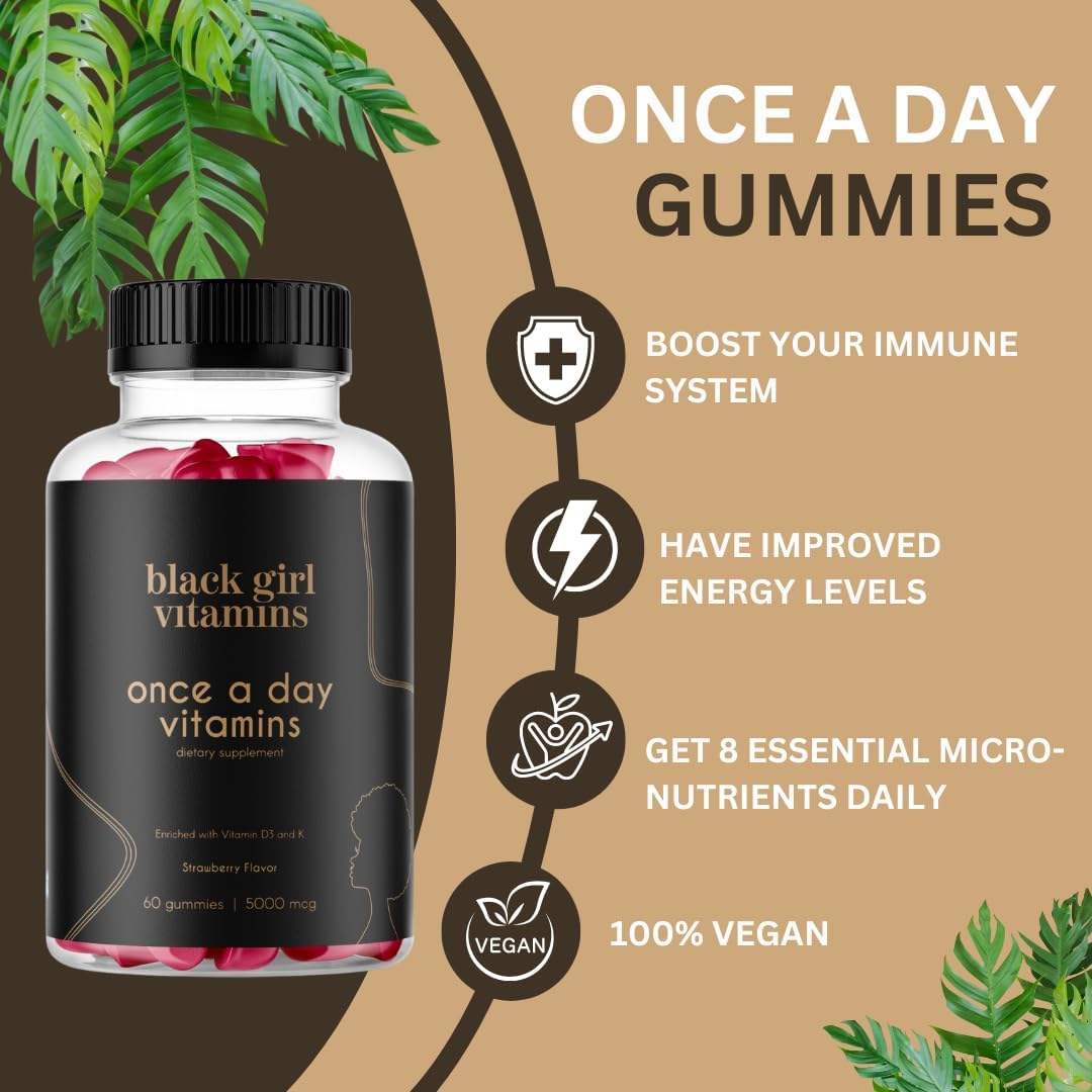 Once a Day - Womens Multivitamin Gummy - Vitamin A, B, C, E and Zinc. Multivitamin for Women, Immune Support. Vegan, Gluten-Free. Made in the USA (30 Day Supply, Strawberry)