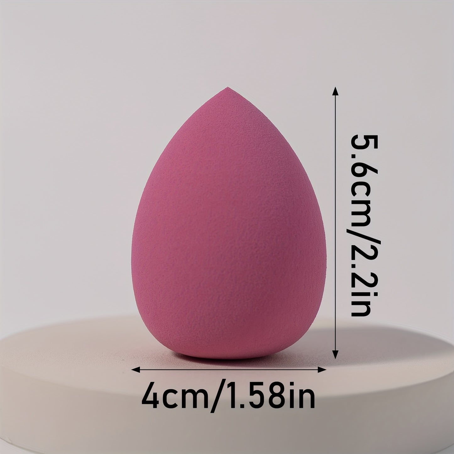 4/16pcs Ultra Soft Makeup Sponges - Professional Beauty Eggs for Foundation, Powder, BB Cream - Water-Drop Design, Unscented, Polyurethane Material