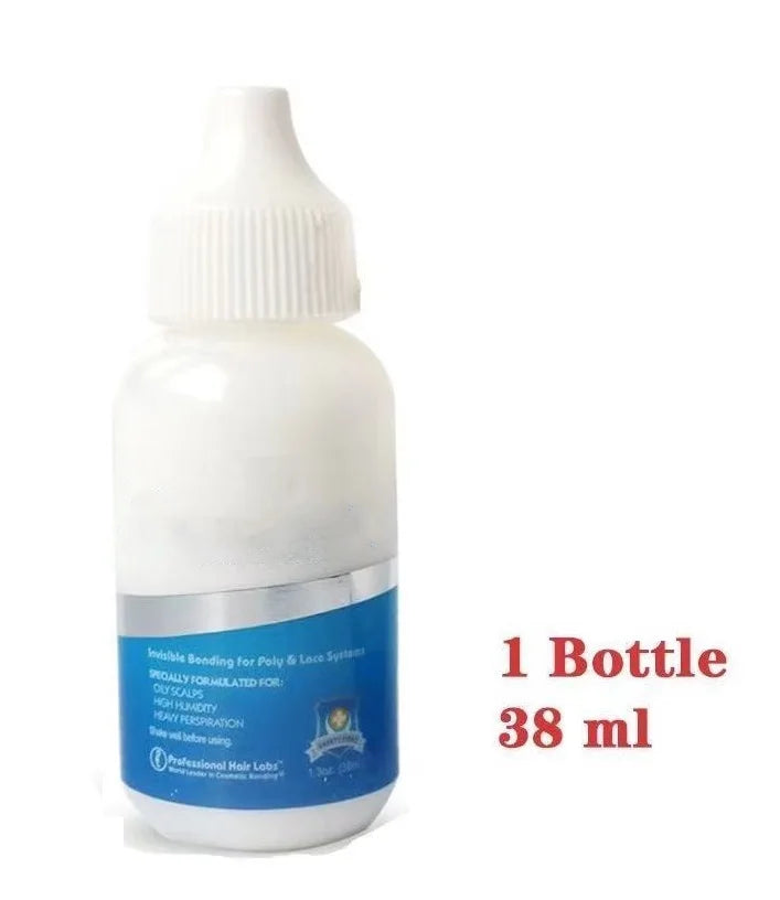 Wholesale 38ml/bottle Wig Adhesive Waterproof Lace Glue Invisible Hair Bonding Toupee Frontal Replacement Adhesive Ghost+Remover