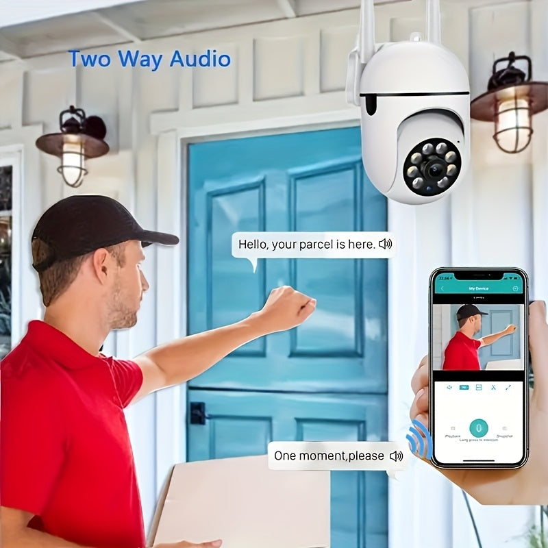 4pc StreetSmart Home Security System, with 360° Panoramic View,