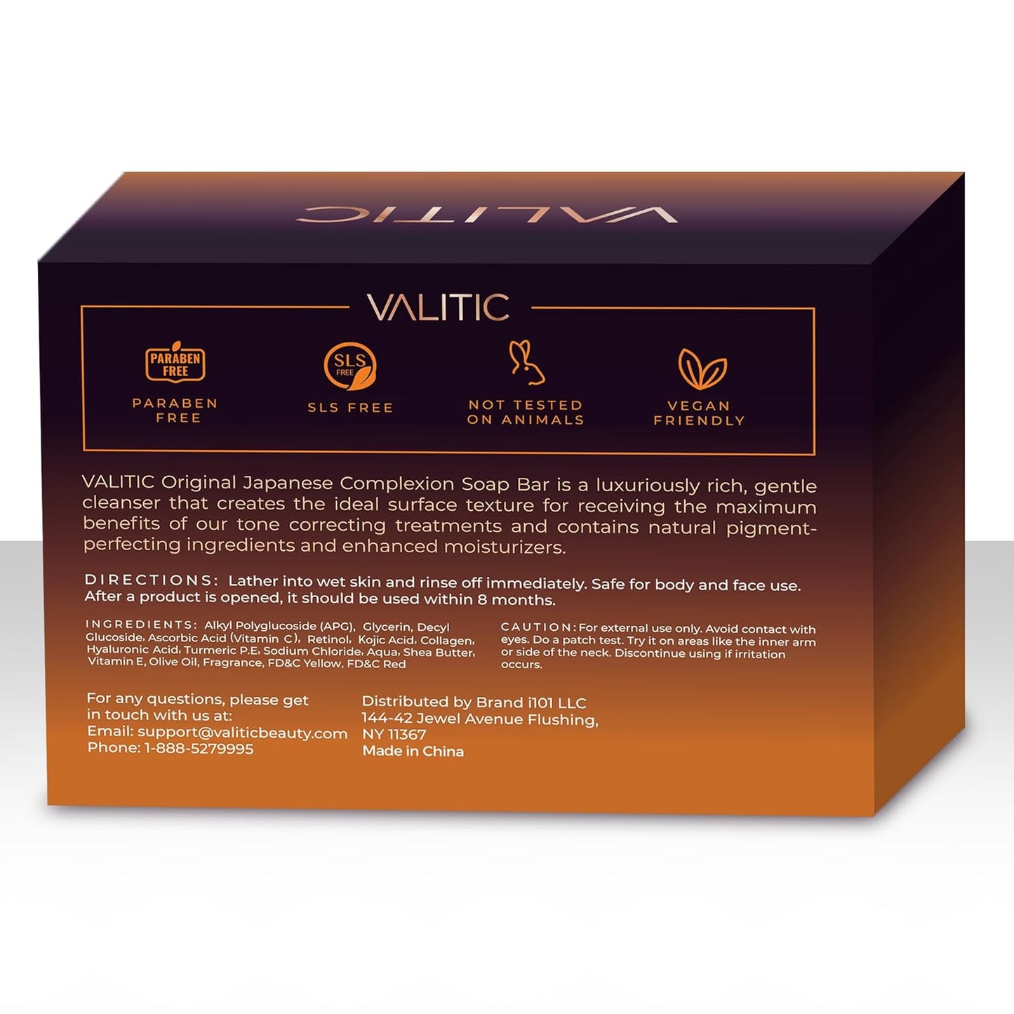 Kojic Acid Dark Spot Remover Soap Bars with Vitamin C, Retinol, Collagen, Turmeric - Original Japanese Complex Infused with Hyaluronic Acid, Vitamin E, Shea Butter, Castile Olive Oil (3 Pack)