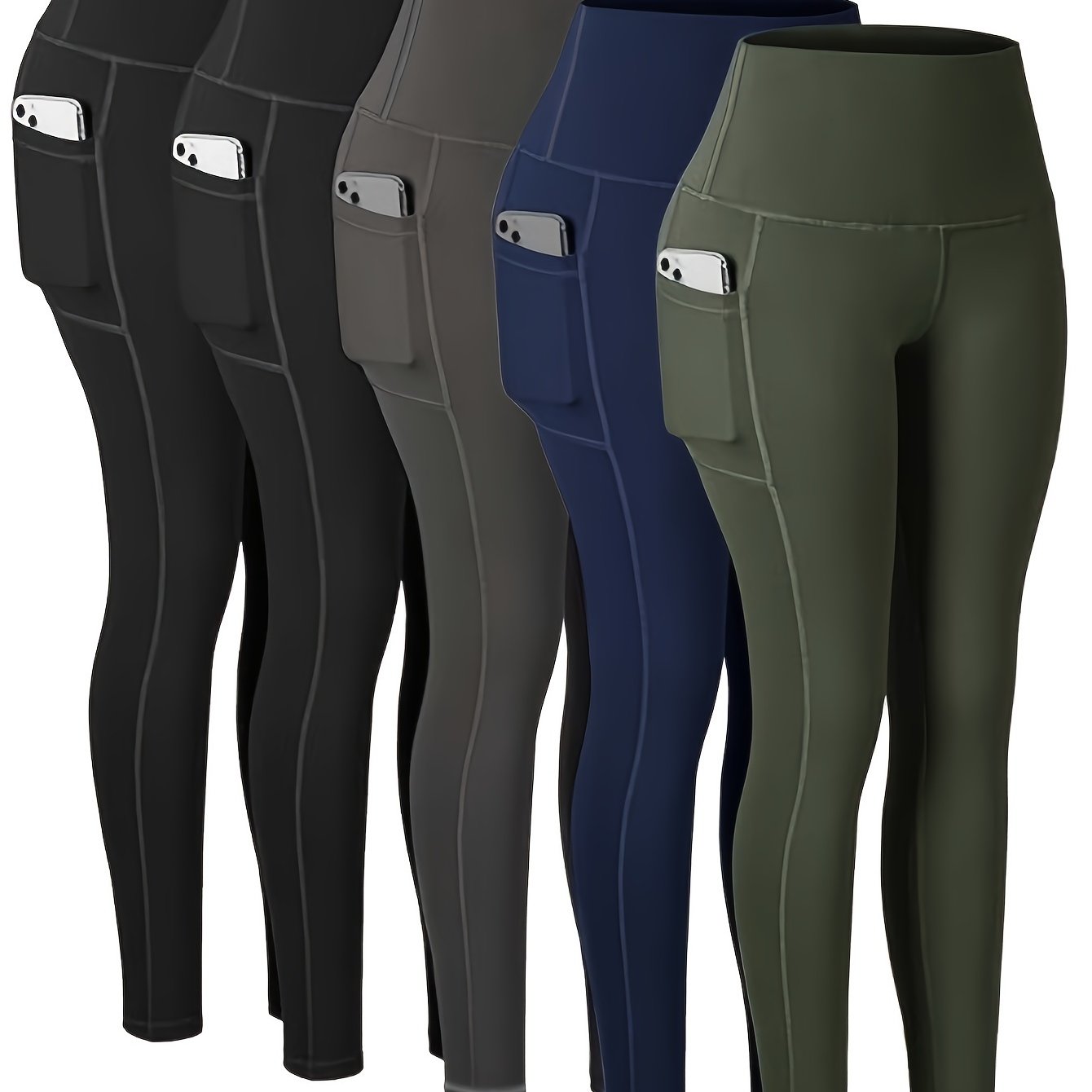 Five-piece Sports Yoga Pants Set