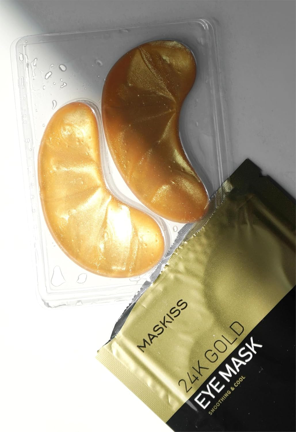 24K Gold under Eye Patches (15 Pairs), Eye Mask, Collagen Skin Care Products, Eye Patches for Puffy Eyes, Eye Masks for Dark Circles and Puffiness