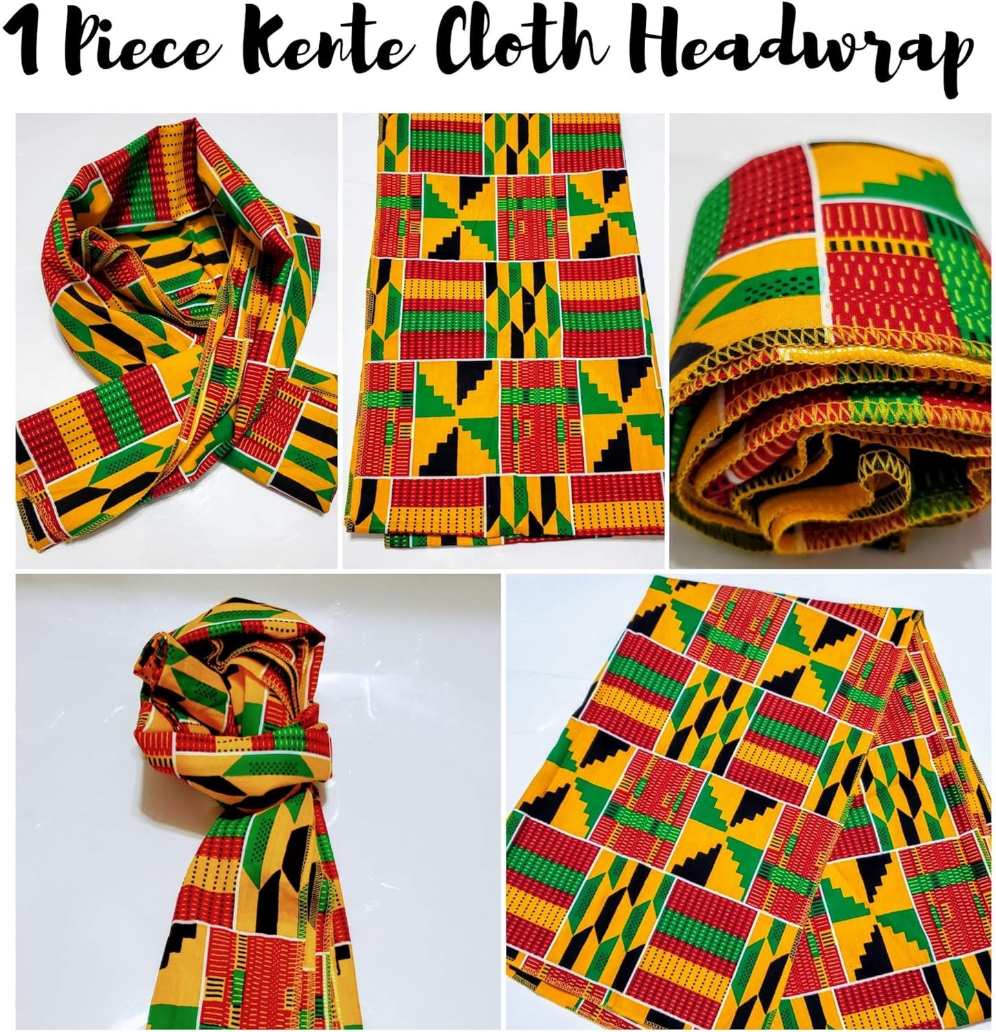 Ankara African Print Soft Headwraps Headband Long Hair Head Wrap Scarf Turban Tie Jersey Knit African Head Wraps