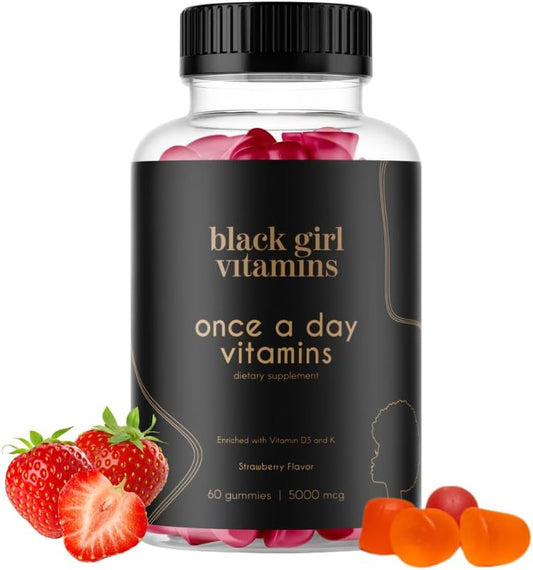 Once a Day - Womens Multivitamin Gummy - Vitamin A, B, C, E and Zinc. Multivitamin for Women, Immune Support. Vegan, Gluten-Free. Made in the USA (30 Day Supply, Strawberry)