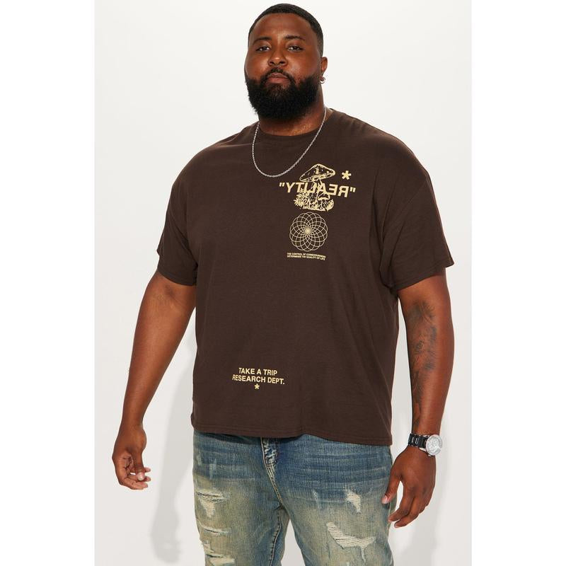 Reality Short Sleeve Tee - Brown