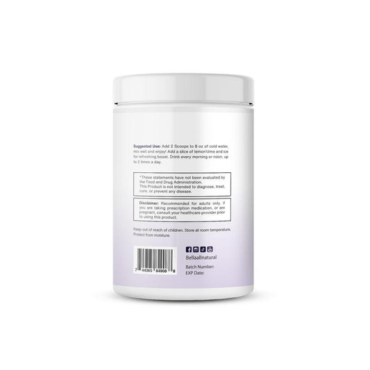 Bella All Natural Probiotics Blackberry Lemonade for Healthier Lifestyle