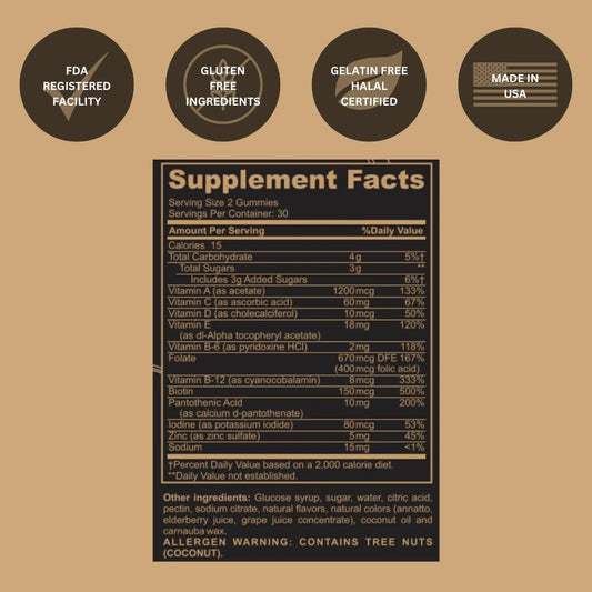 Once a Day - Womens Multivitamin Gummy - Vitamin A, B, C, E and Zinc. Multivitamin for Women, Immune Support. Vegan, Gluten-Free. Made in the USA (30 Day Supply, Strawberry)