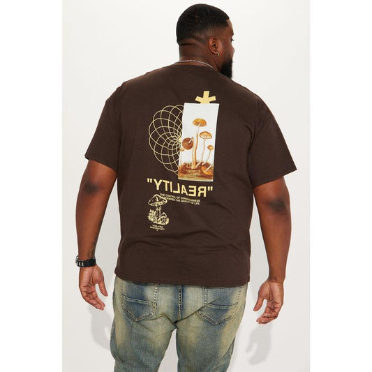 Reality Short Sleeve Tee - Brown