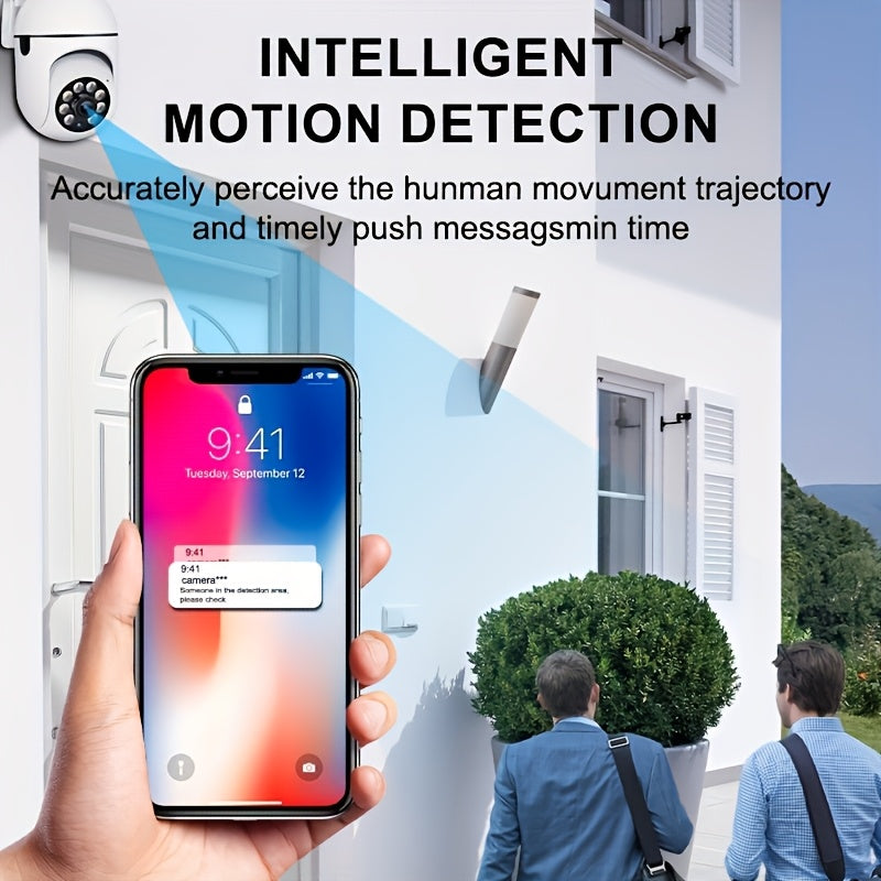 4pc StreetSmart Home Security System, with 360° Panoramic View,
