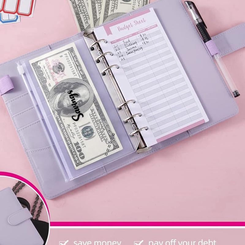 5PC 1000 Dollar Bill Place Holder Cash Envelope Stuffing for Saving Money Budget Binders