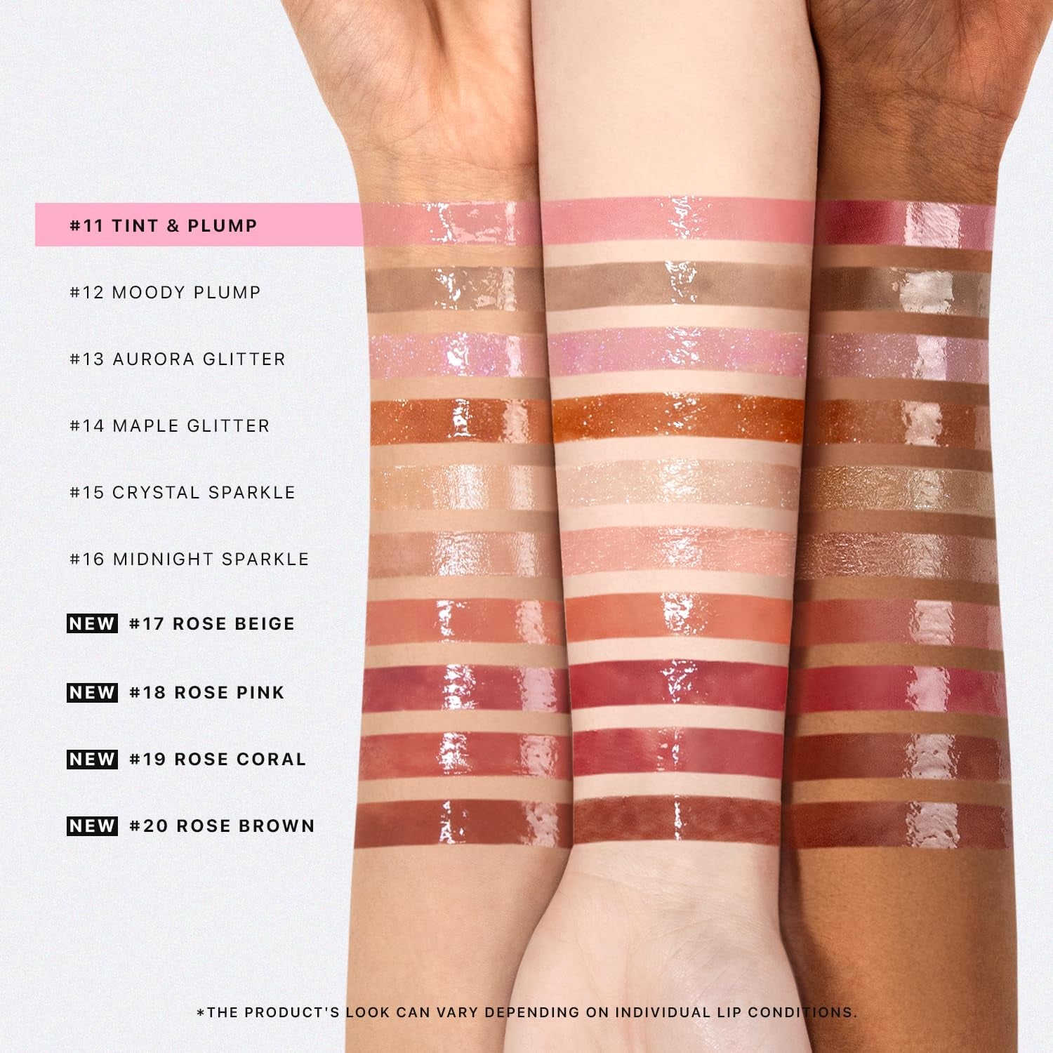 HONEY MELTING LIP PLUMPING (11 PINK) SOFT LIP STICK Tint & Plump Hydrating Gloss, Moisturizing Balms, Volumizing Formula & Sheer Tint, Glowy Finish, Korean Make Up