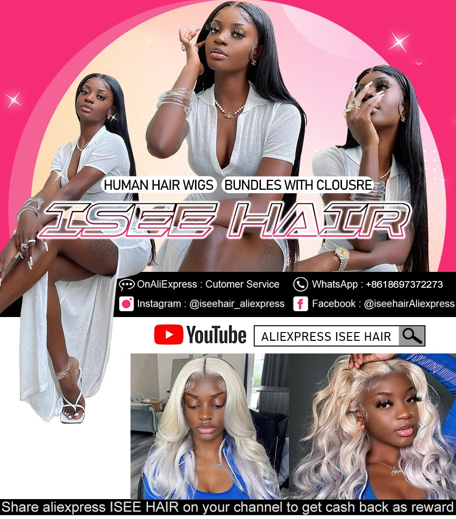 ISEE HAIR Brazilian Kinky Curly Hair Remy Human Hair Weave Bundles Natural Color Can Order 1/3/4 Bundles Curly Hair Extensions