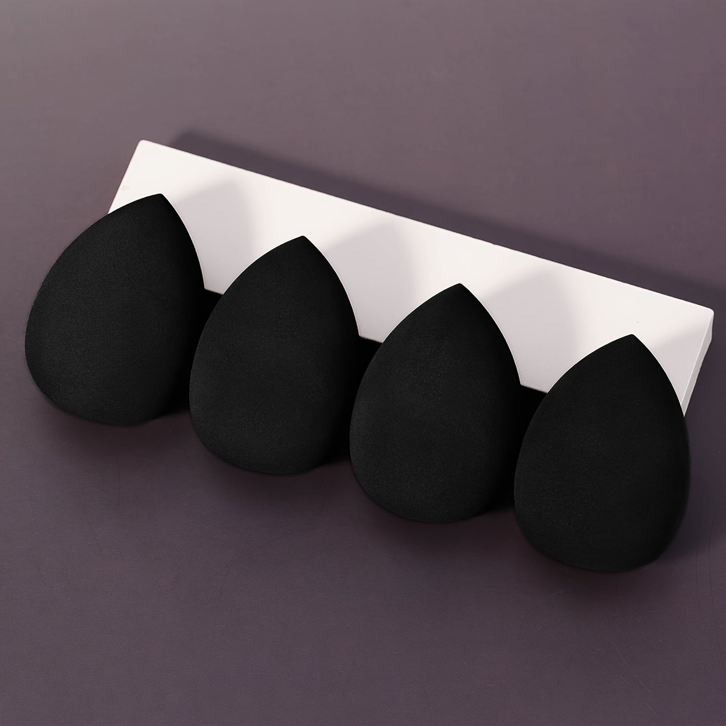 4/16pcs Ultra Soft Makeup Sponges - Professional Beauty Eggs for Foundation, Powder, BB Cream - Water-Drop Design, Unscented, Polyurethane Material