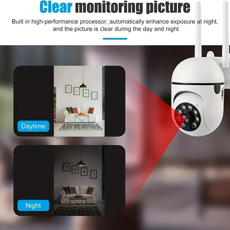 4pc StreetSmart Home Security System, with 360° Panoramic View,